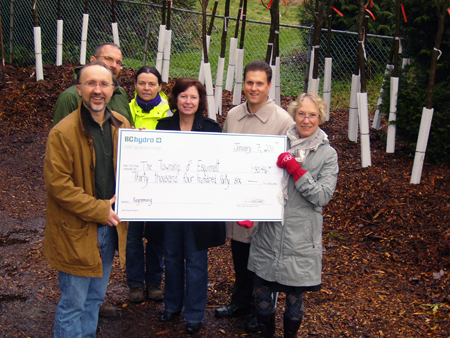 Esquimalt Enhances Green Spaces with BC Hydro Regreening Grant