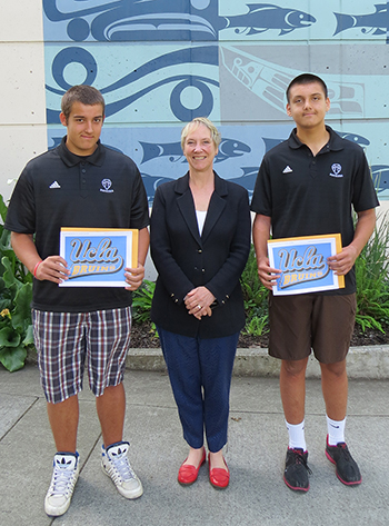 Esquimalt students awarded UCLA rugby scholarships