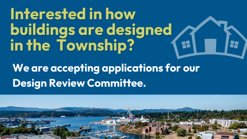text: interested in how buildings are designed in the township?