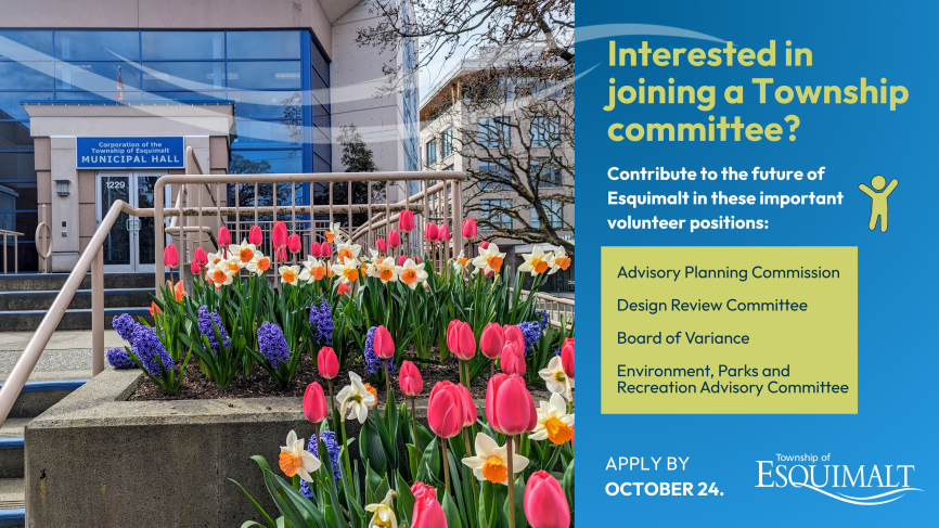 Recruiting for Advisory Planning Commission Design Review Committee Board of Variance Environment, Parks and Recreation Advisory Committee