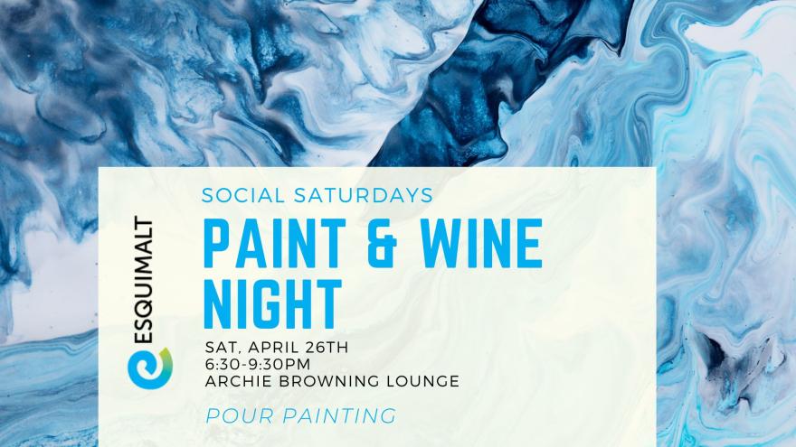 Wine & Paint Night-April 26th, 2025