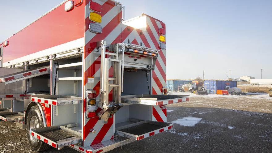 fire truck back end